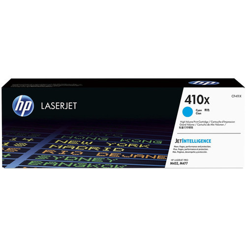 Original HP 410X CF411X  Cyan High Yield LaserJet Toner Cartridge