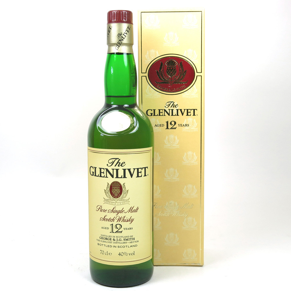 GLENLIVET 12 YEAR OLD 1990S 750ML - A1 Liquor