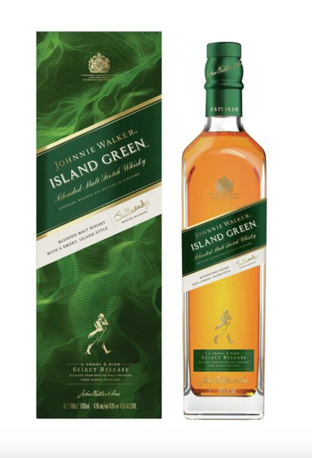 Johnnie Walker Island Green Scotch 1L