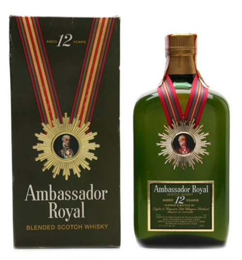 Ambassador 12 Year Old Bottled 1970s (750mL)