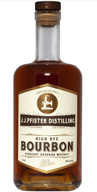 J.J. PFISTER SINGLE BARREL HIGH RYE BOURBON 57.9% ABV  STORE PICK 750ML