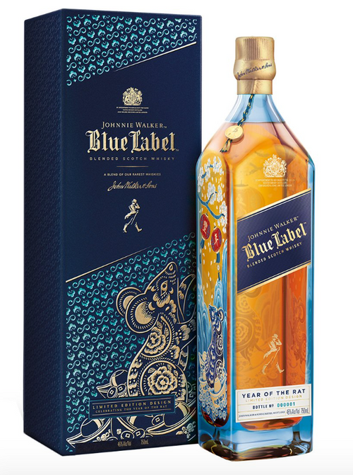 Johnnie Walker Blue Label Year of the Rat Limited Edition Scotch