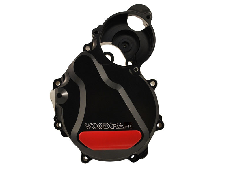 WOODCRAFT CFM 60-0247LIB GSXR600/750 06+ Left Inside, Black Engine Covers