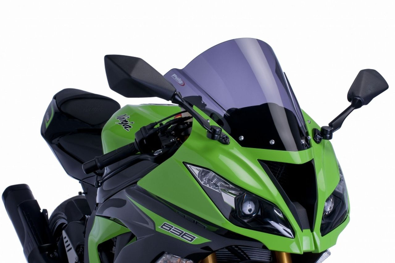 Puig 3177F RACING SCREEN [DARK SMOKE] Kawasaki ZX-6R ZX-6R 636 ZX 