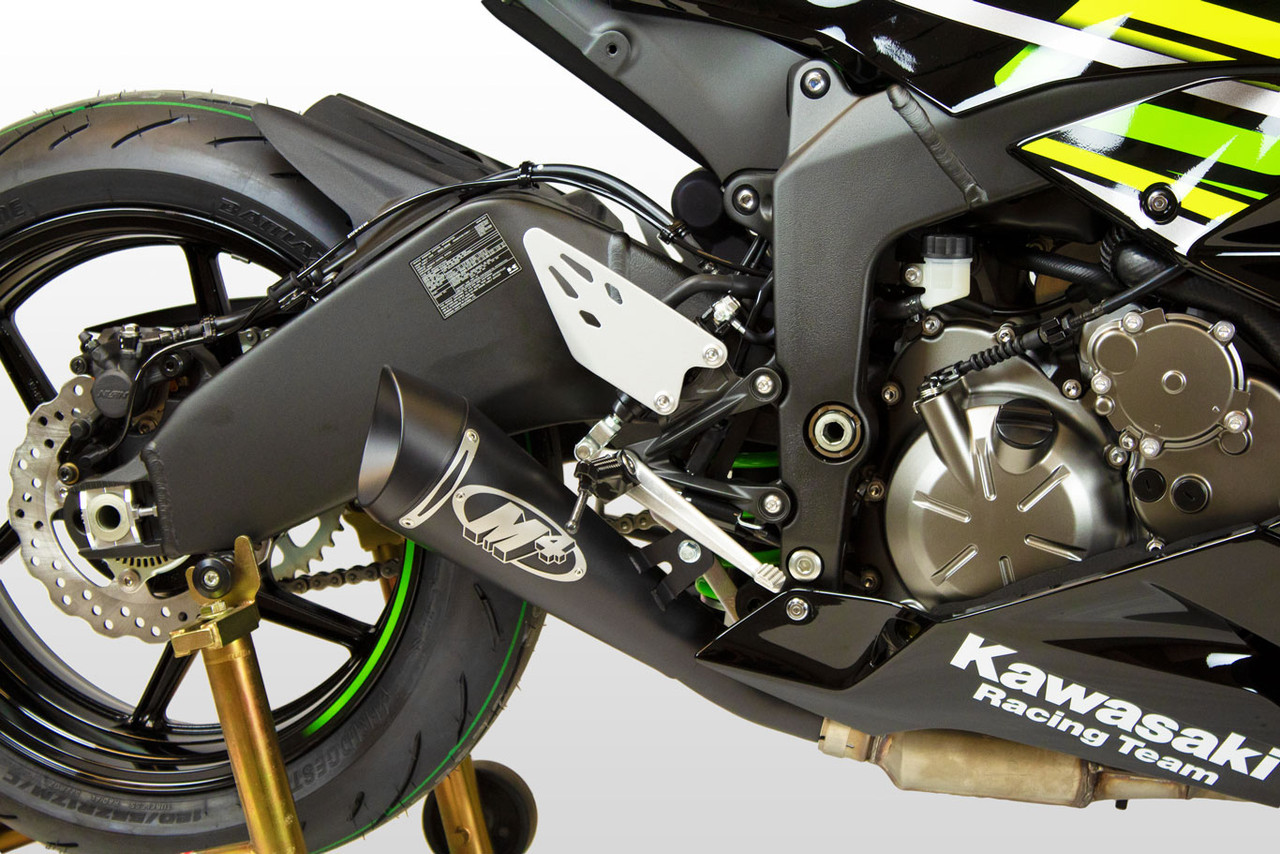 M4 Ka6922-Gp Slip On Exhaust System Gp Style Black Ceramic
