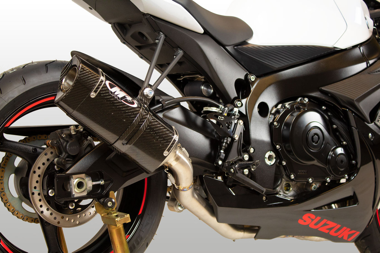 M4 Su6124 Carbon Tech1 Full Exhaust System Gsx-R750 Gsxr750 11-24