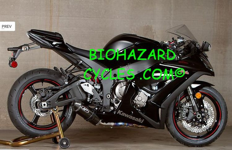 Universal Motorcycle Exhaust Muffler Kit - 1.5-2" Inlet, Carbon Look Tip, Stainless Steel