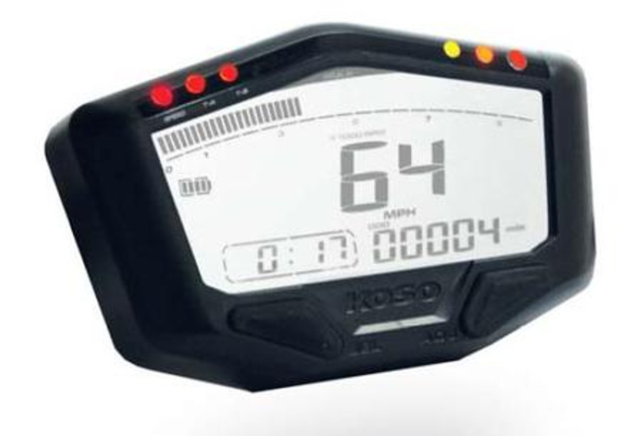 Koso Classic Electronic Speedometer Blue Light 260Km/h Coffee Racer