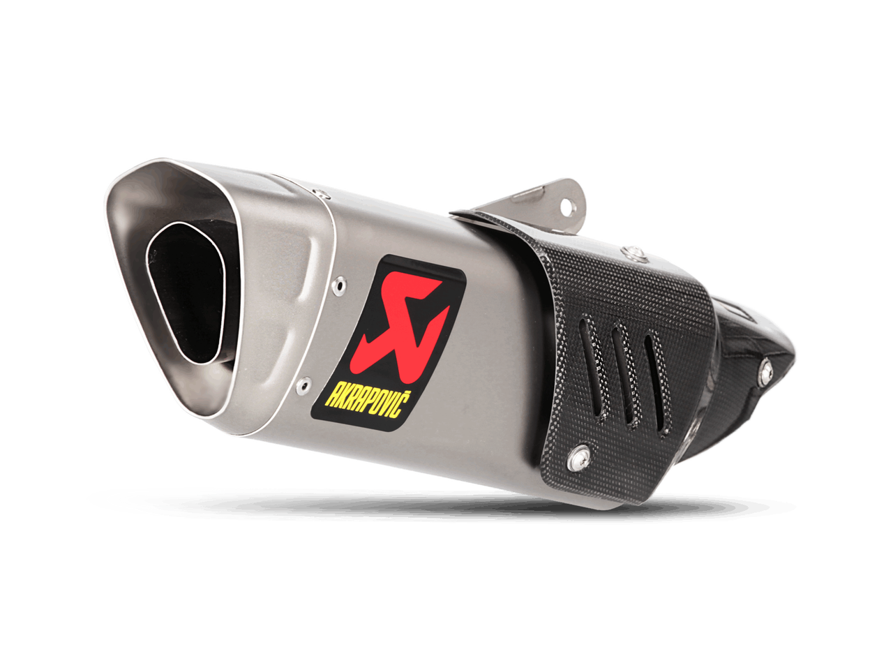 Akrapovic S-Y10So15-Hapt Slip-On Exhaust Titanium Muffler W Carbon