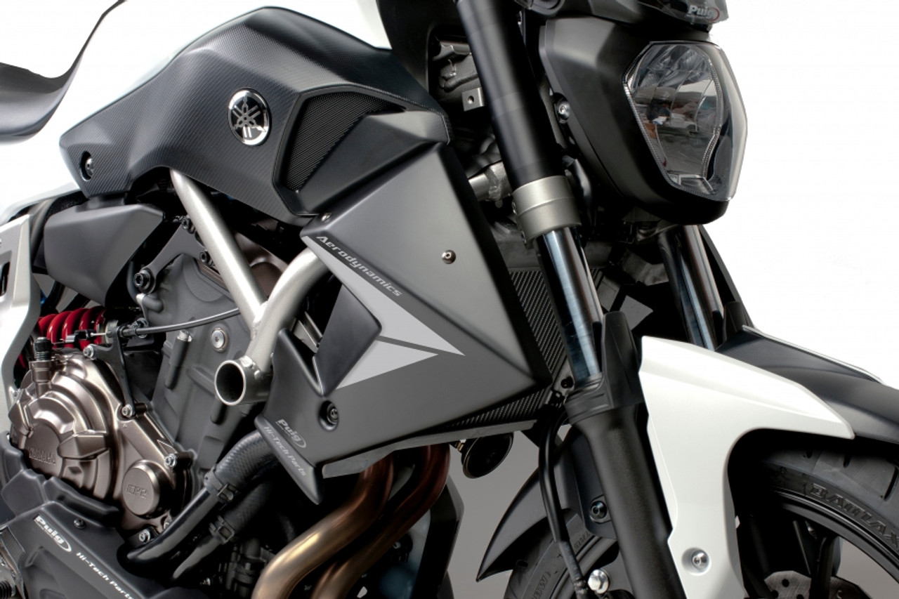 fz 07 radiator side cover