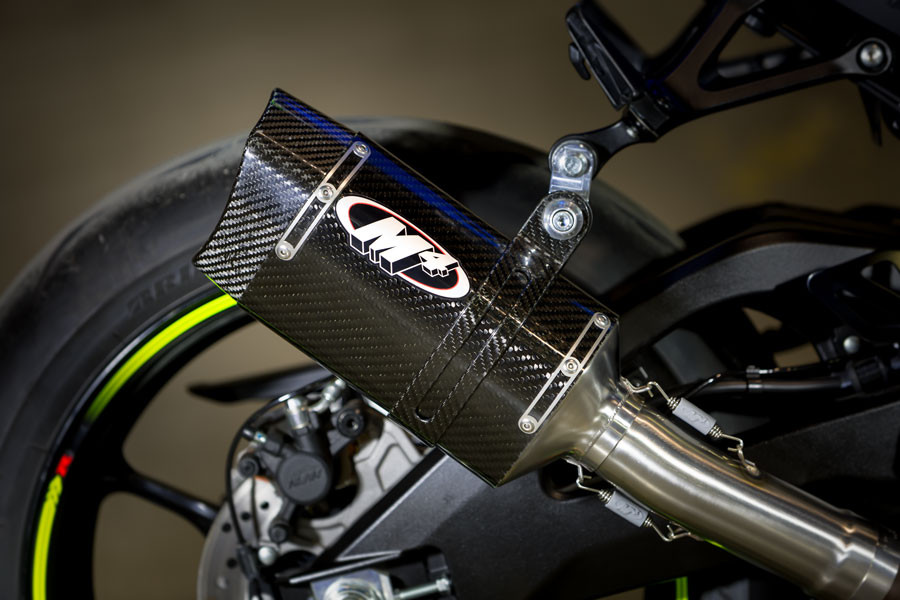 M4 Su9144 Carbon Tech1 Slip-On Exhaust Gsxr1000 17-23