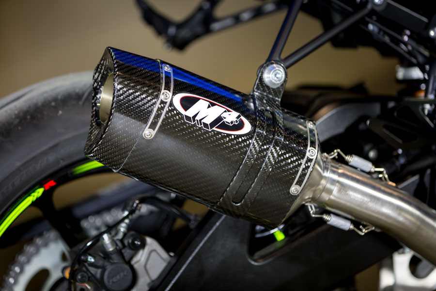 M4 Su9154 Carbon Tech 1 Full Exhaust System Gsxr1000 17-19