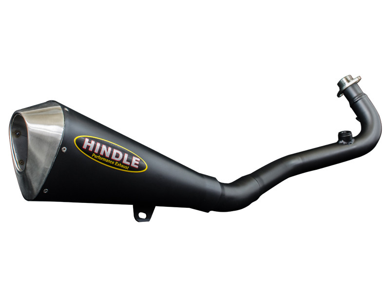 Hindle 75-0107N Black Stainless Evo Megaphone Full System Kawasaki