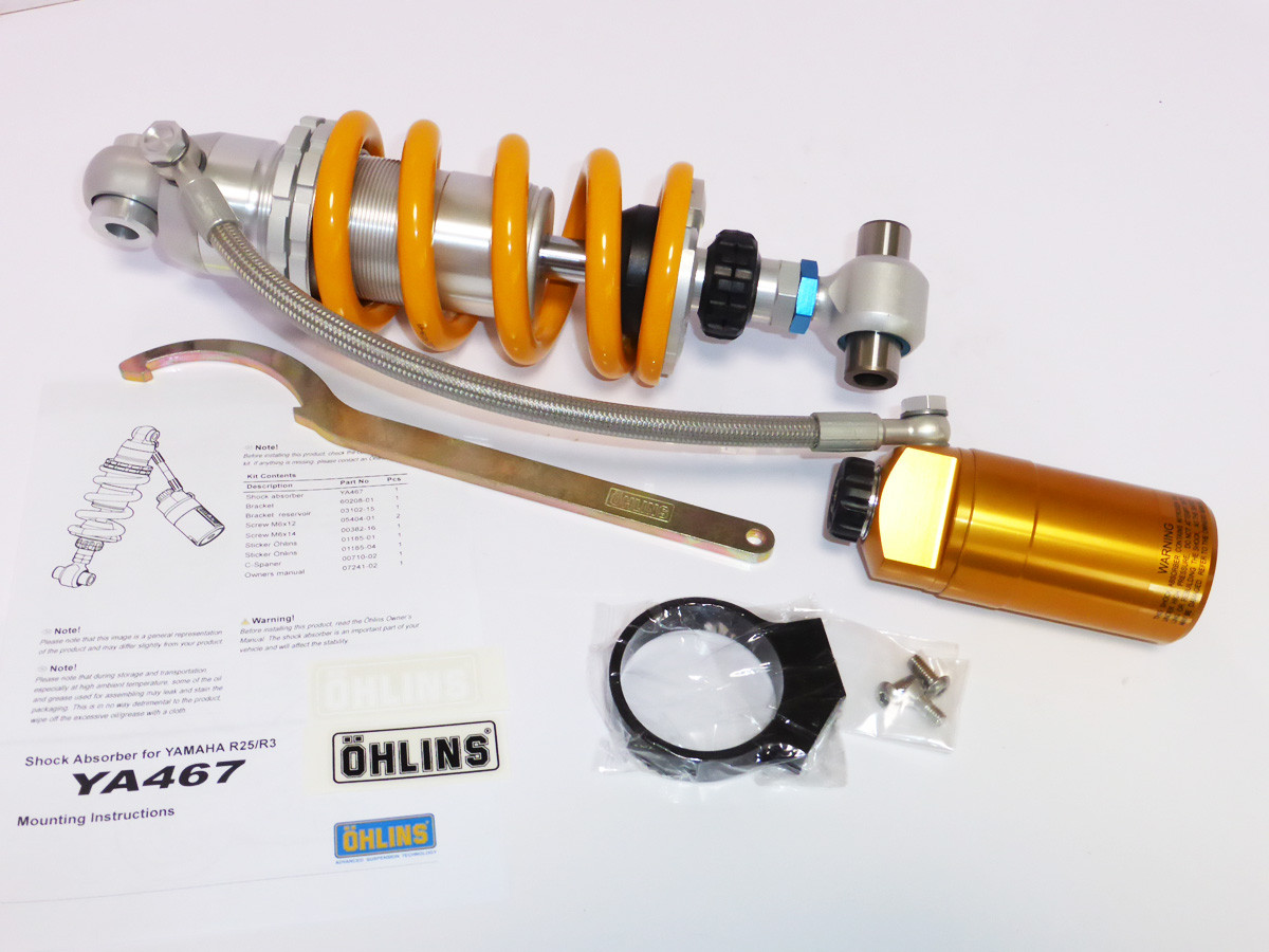 OHLINS YA467 YA 467 S46HR1C1L Hypersport S46 Shock 15-18 YAMAHA