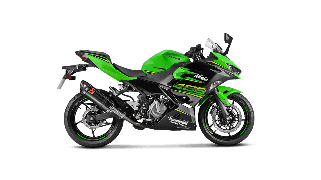 Akrapovic S-K4So6-Apc Carbon Slip-On Exhaust Ninja 400 500 18-25