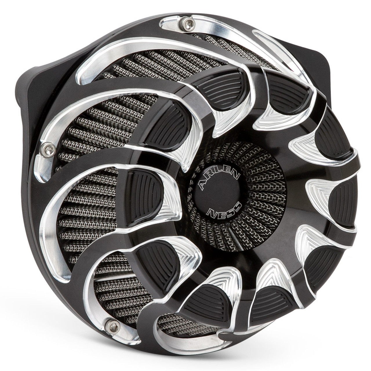 ARLEN NESS 18-987 Drift Inverted Series Air Cleaner Black 17-19 FL