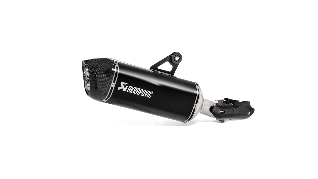 Akrapovic S-B12So23-Haatbl Black Titanium Slip-On Exhaust R1250Gs