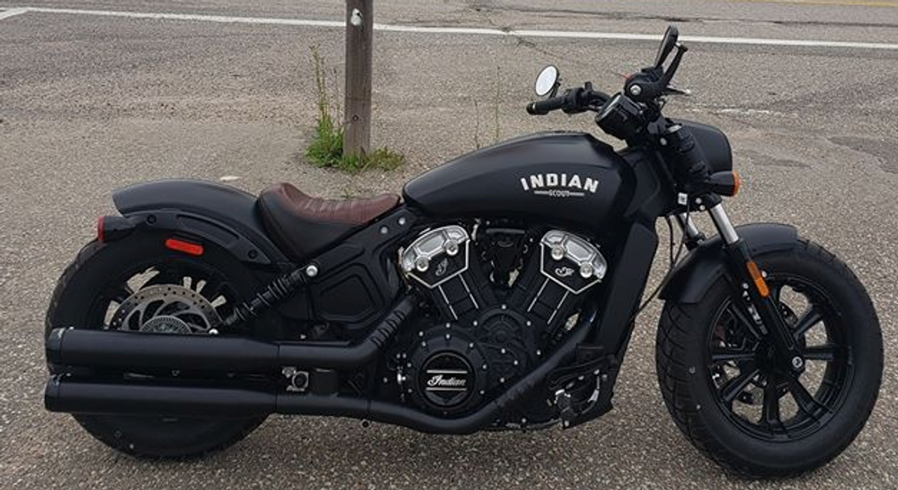 indian scout bobber rinehart exhaust