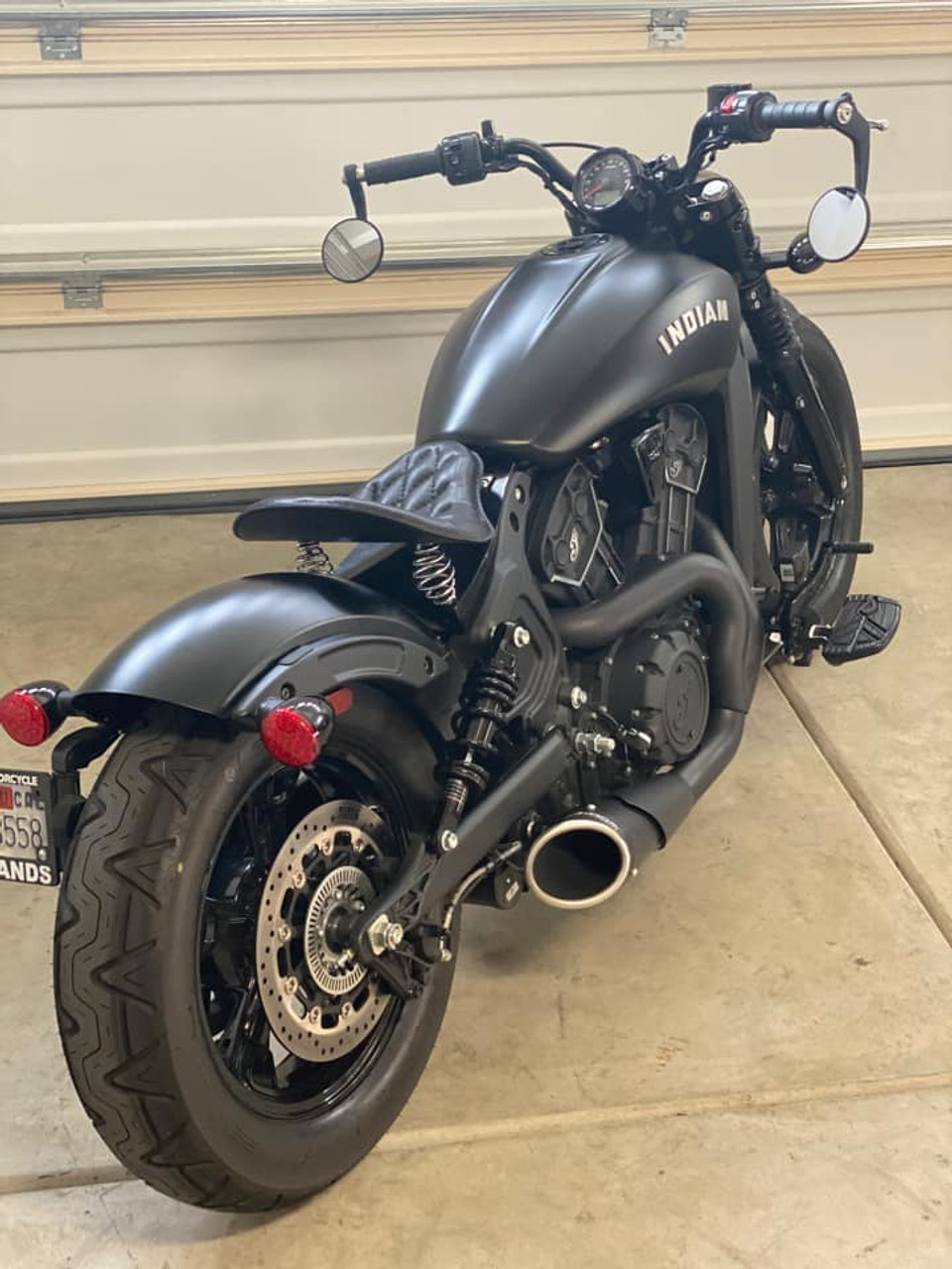 indian scout bobber freedom combat exhaust