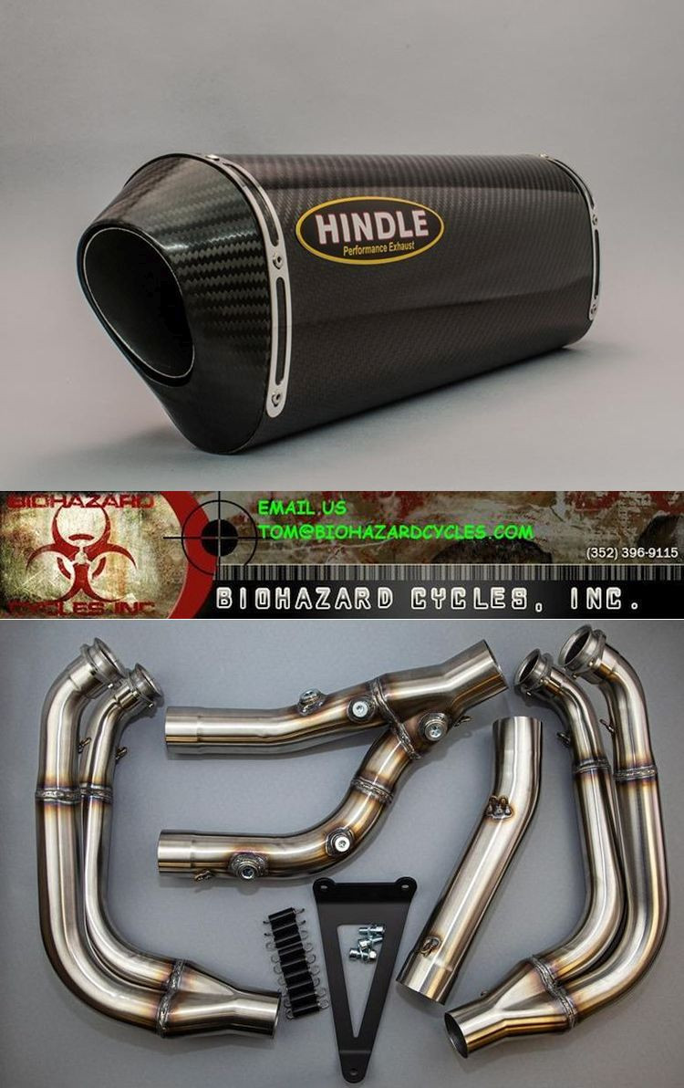 Hindle Race Carbon Full Exhaust System S1000Rr 20-22 75-0757Cc