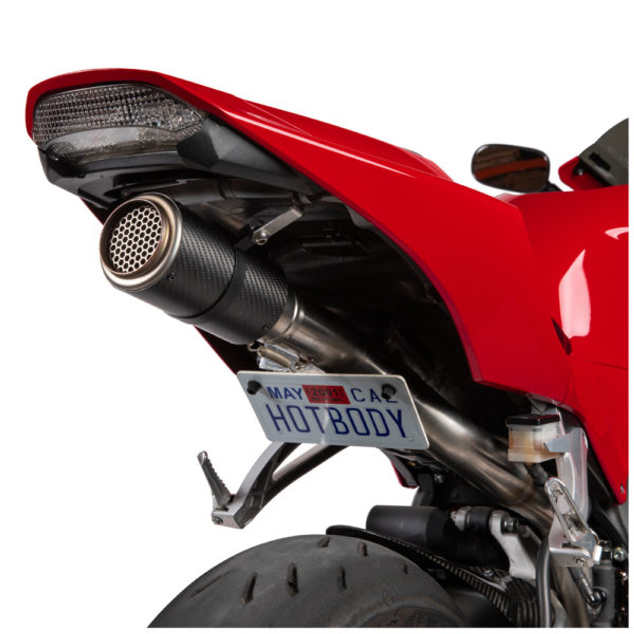 MGP 40901-2405 CARBON STINGER SLIP-ON EXHAUST CBR600RR 07-21