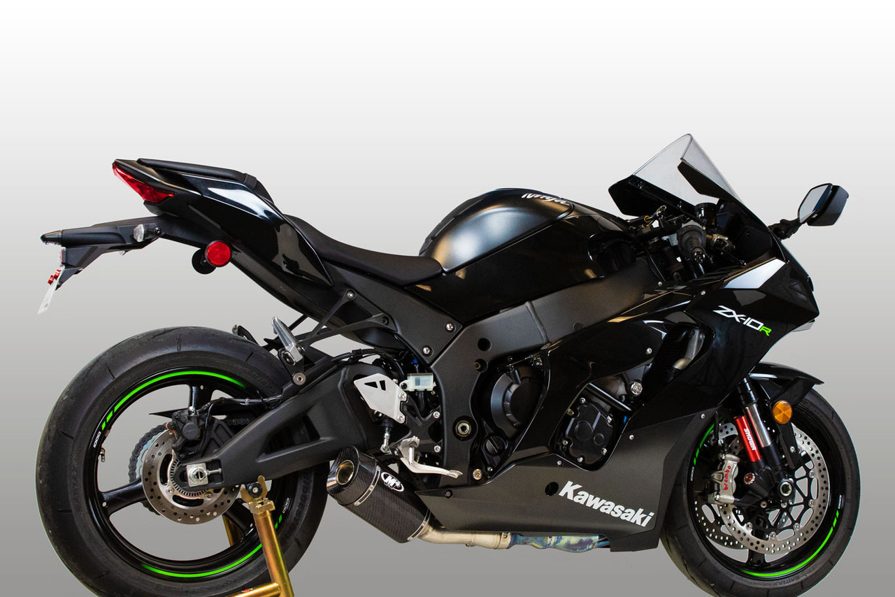 M4 Ka9964 Carbon Street Slayer Cat Delete 3/4 Exhaust Zx10R 2021 21