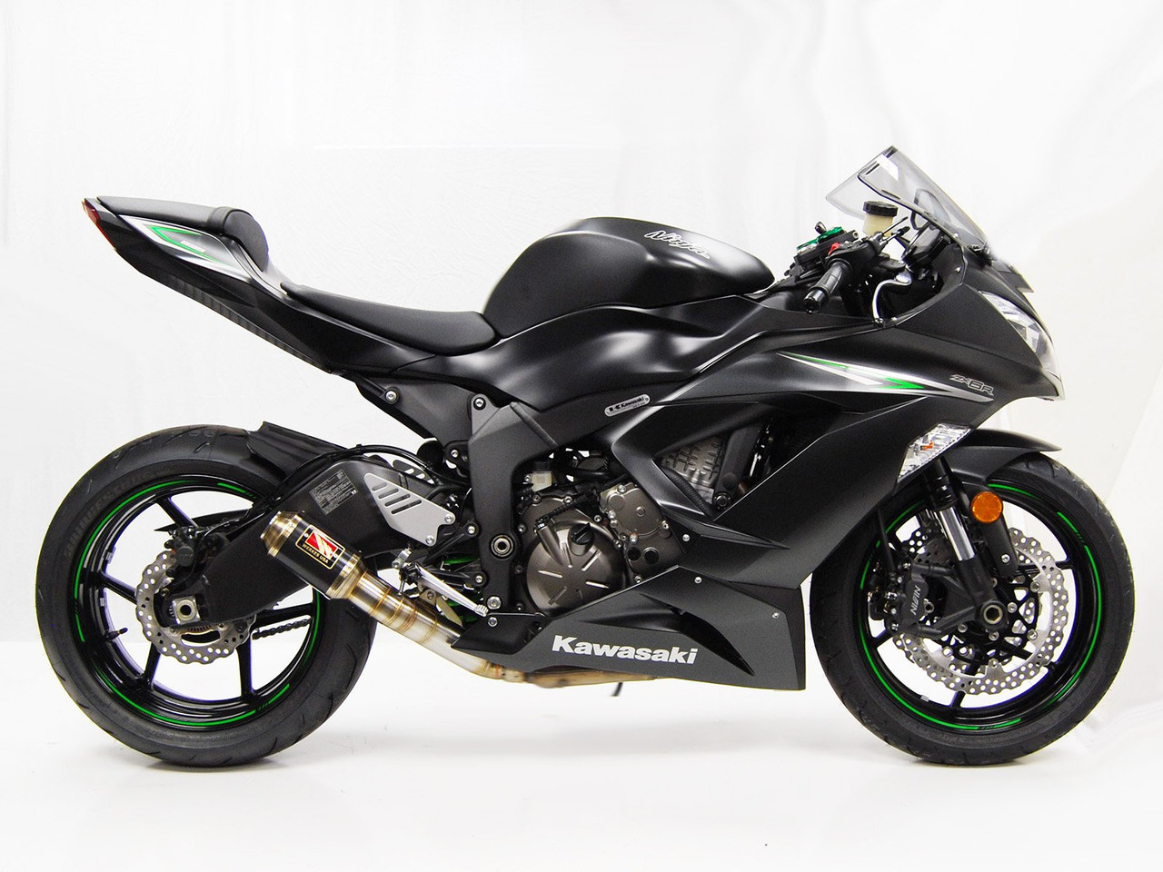 COMPETITION WERKES WK609R CAT DELETE 3/4 EXHAUST ZX6R ZX-6R 13-21