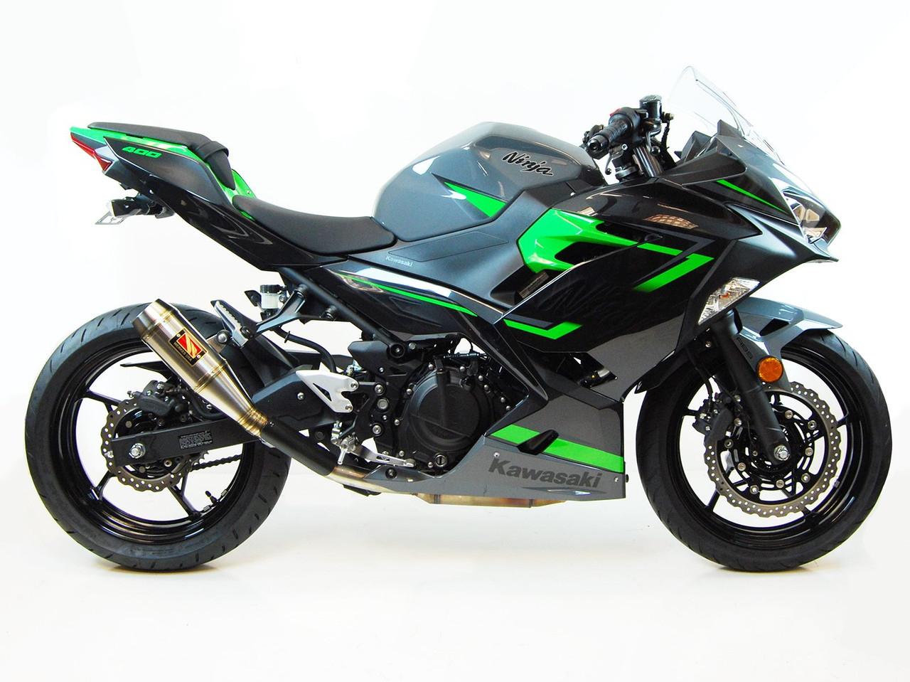 Leo Vince Kawasaki Ninja 400 18-21 LV-10 Carbon Slip-On Exhaust