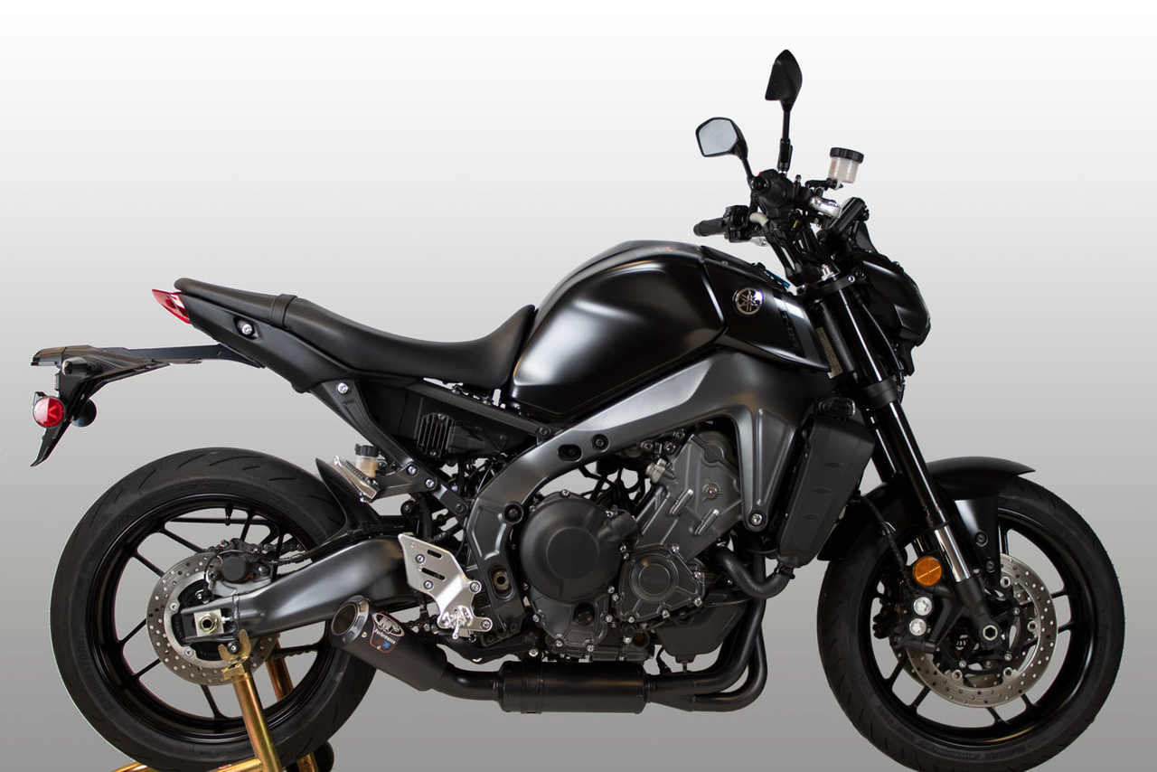 M4 Ya6932 Black Stainless Full Exhaust System Mt-09 Mt09 21-25