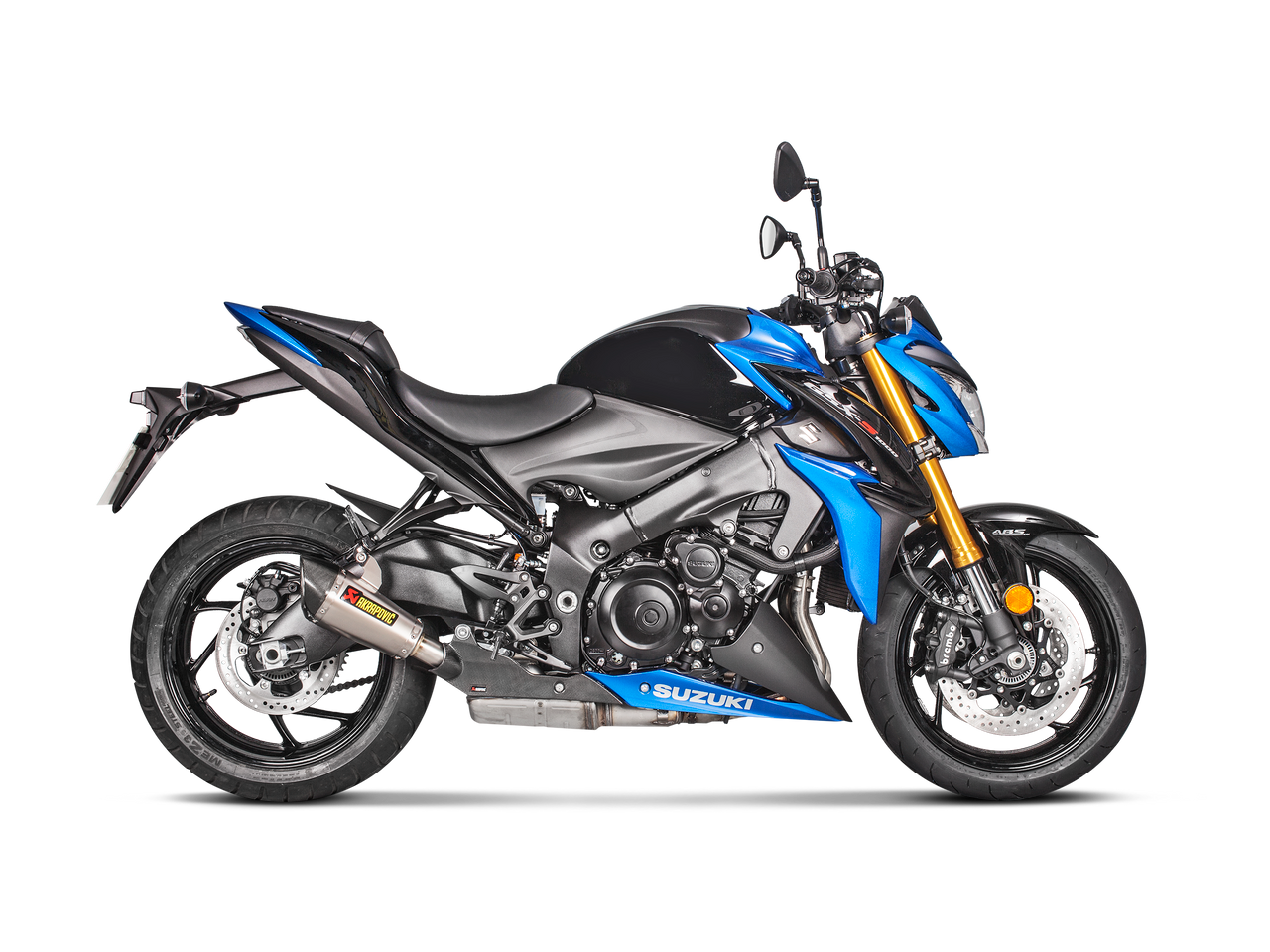 Akrapovic S-S10So11-Hasz Titanium Slip-On Exhaust Gsxs 1000 / Gsxs