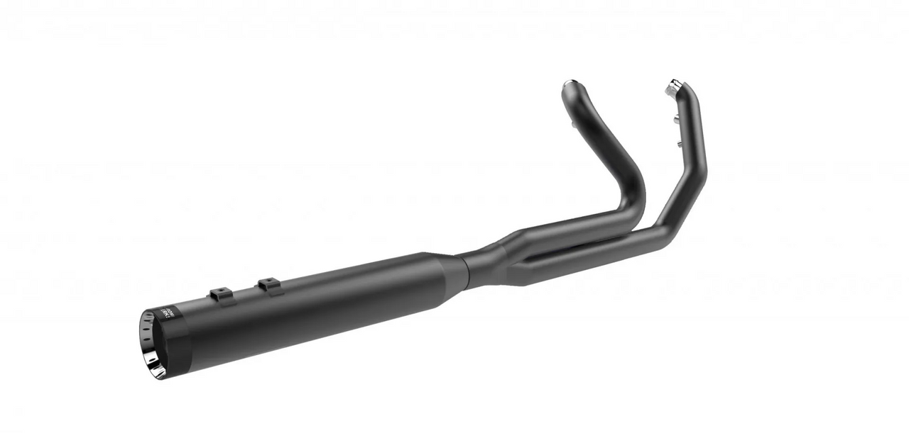 Khrome Werks 200775 2:1 Black Outlaw Exhaust Three Step Header M8