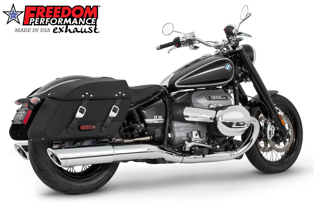 FREEDOM BM00256 CLASSIC BAGGER 2-STEP 4.5" SLIP-ON EXHAUST R18 R 18 BMW