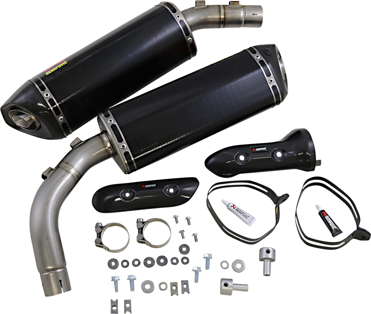 Akrapovic S-Y10So10-Hzc Carbon Slip-On Exhaust R1 Yzf-R1 09-14