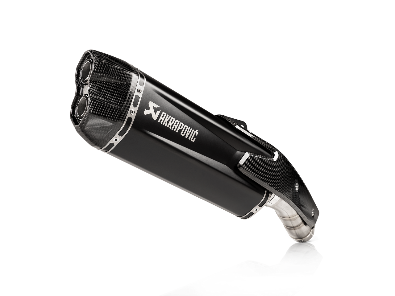 Akrapovic S-K10So31-Hgitbl Black Titanium Ti Slip-On Exhaust