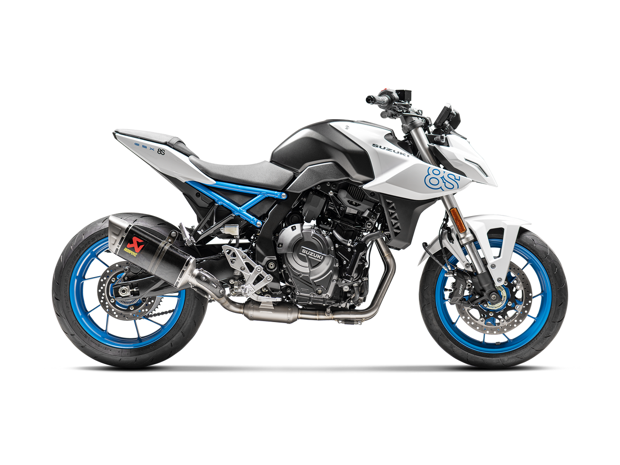 Akrapovic S-S8R1-Eec Racing Exhaust System Suzuki Gsx-8S 2023