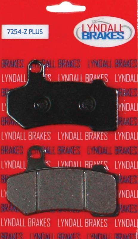 Lyndall Racing 2 sets 7254-Z+ Z-Plus Brake pads FL 15-24