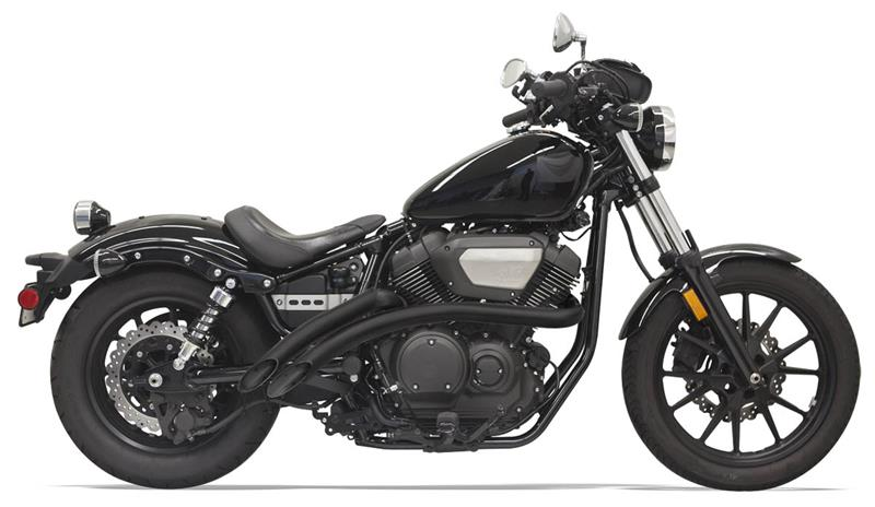 Bassani 3B1F2B Black Sweeper Exhaust System for Yamaha Bolt