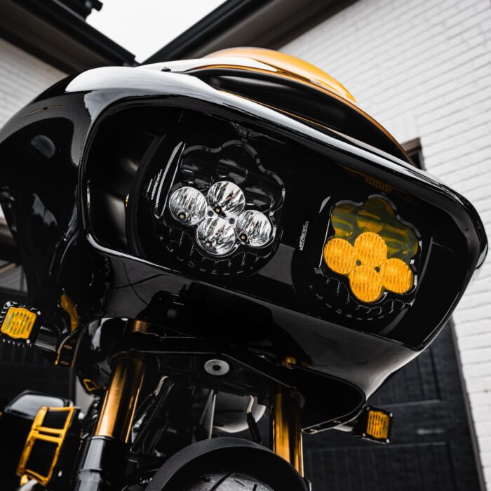 Open Box Custom Dynamics SD2-RG-YW Shark Demon 2 LED Fog Lamp