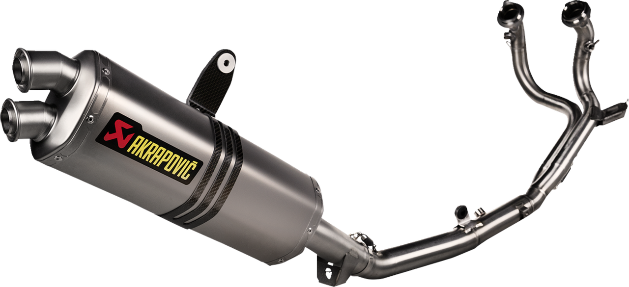 Akrapovic S-H11R4-Wt Titanium Muffler Full Exhaust Crf1100L Africa Twin ...