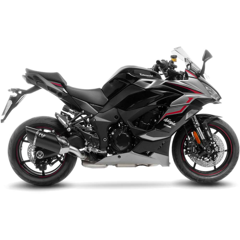 Leovince 15602BU LV-14 R BLACK EDITION for Kawasaki Ninja 1000 SX