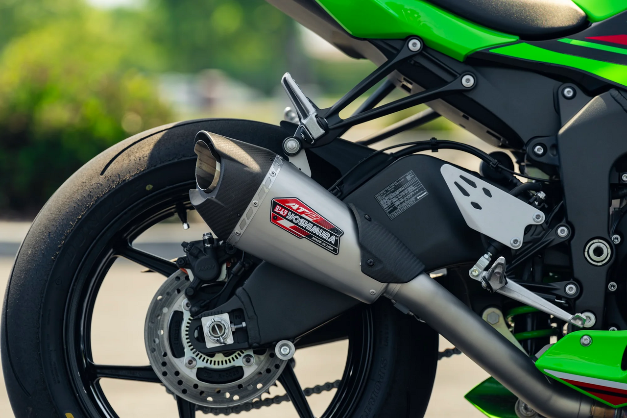 Yoshimura 14642CP522 AT2 3/4 CAT Delete Exhaust zx6r Zx-6r 19-25