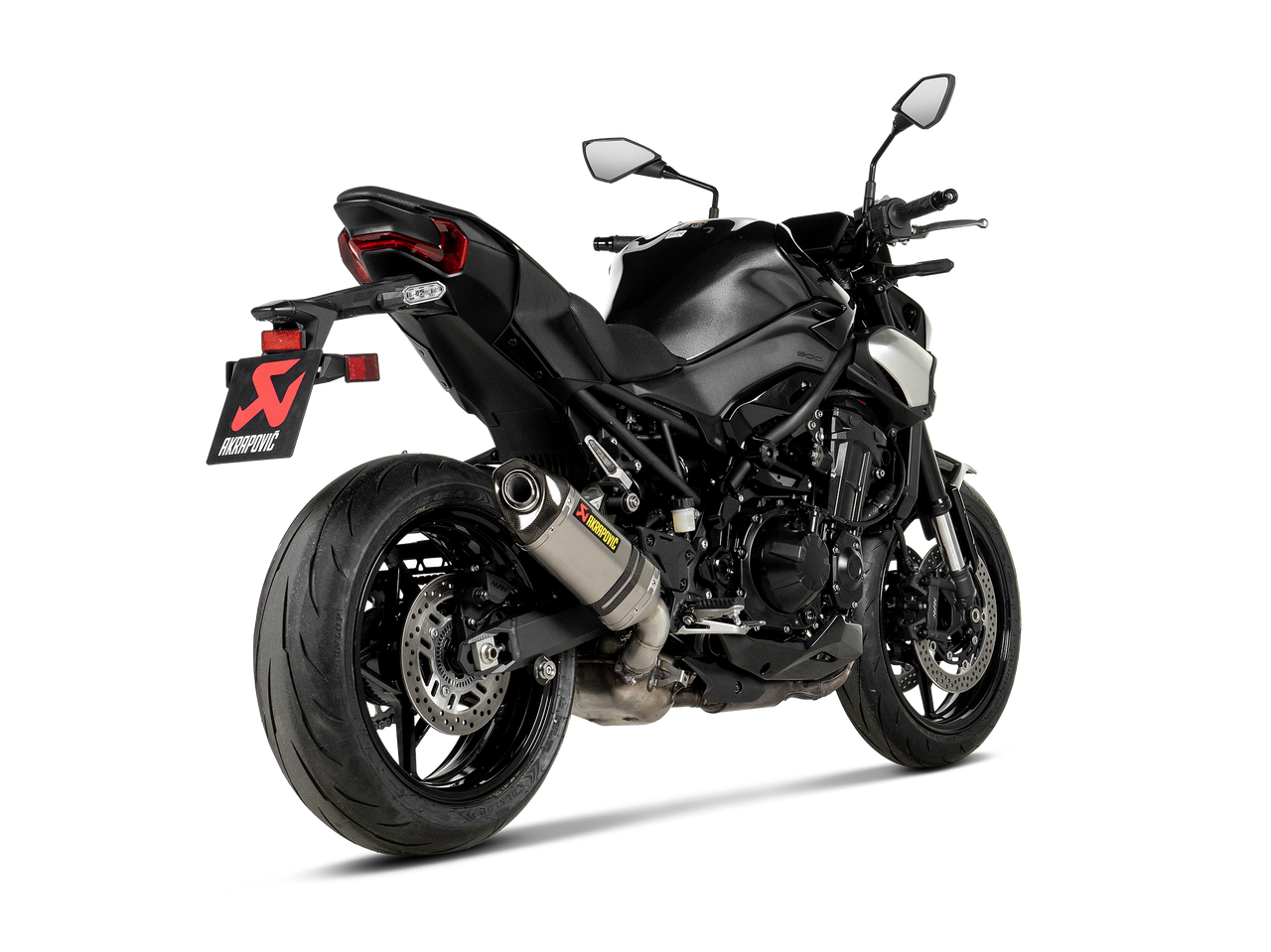 Akrapovic S-K9SO11-HZT Titanium Ti Slip-on Exhaust Muffler Z900 Z