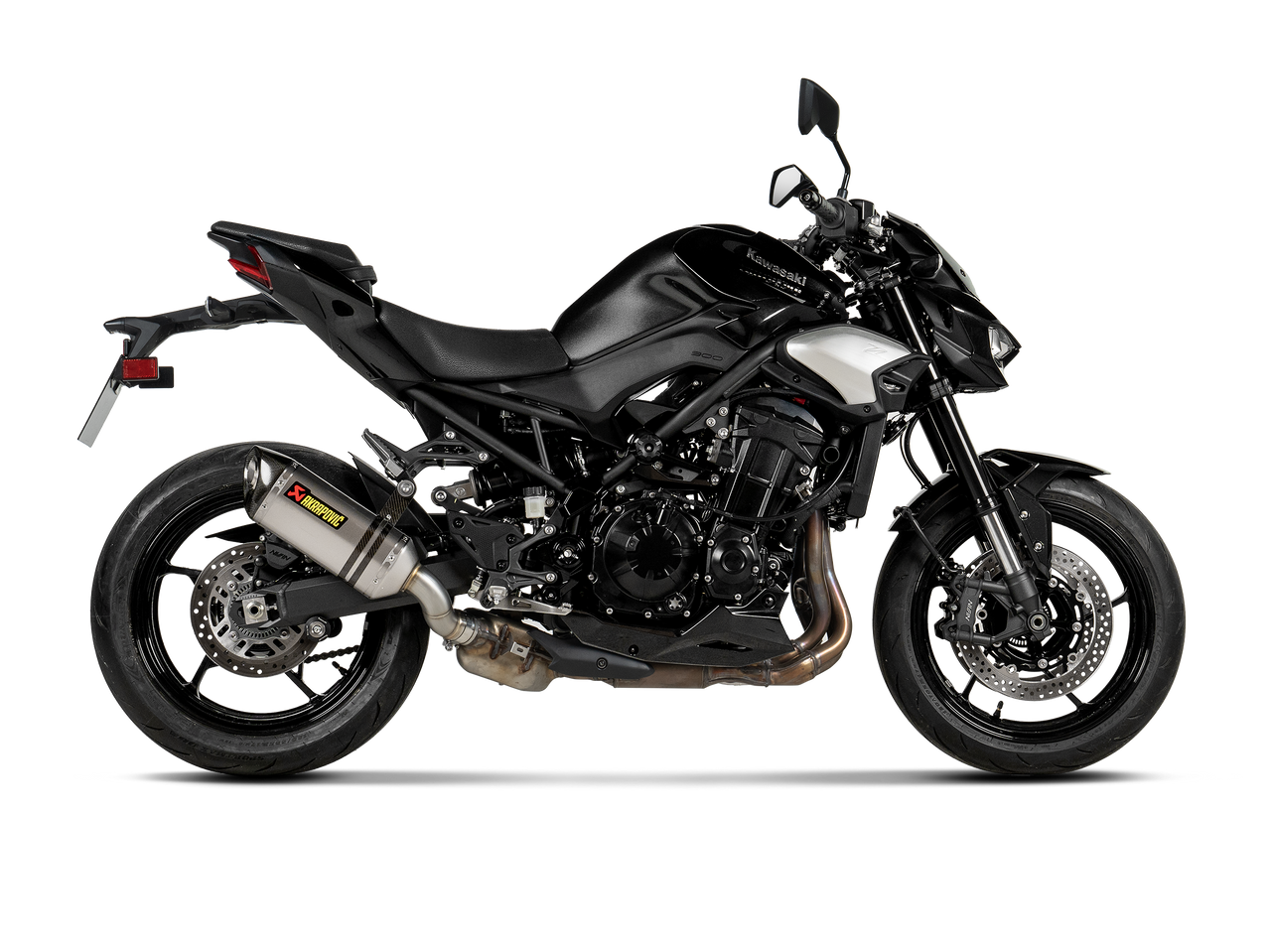 Akrapovic S-K9SO11-HZT Titanium Ti Slip-on Exhaust Muffler Z900 Z