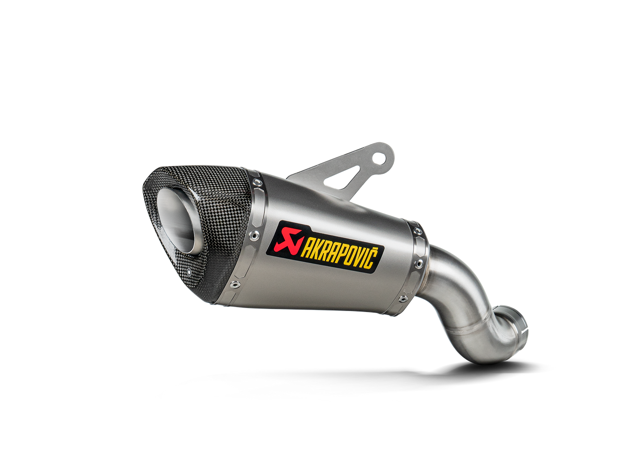 akiZ900（2021モデル）用AKRAPOVICチタンサイレンサ Akrapovic S-K9SO12-ASZT Titanium Ti CF Slip-on Exhaust Muffler