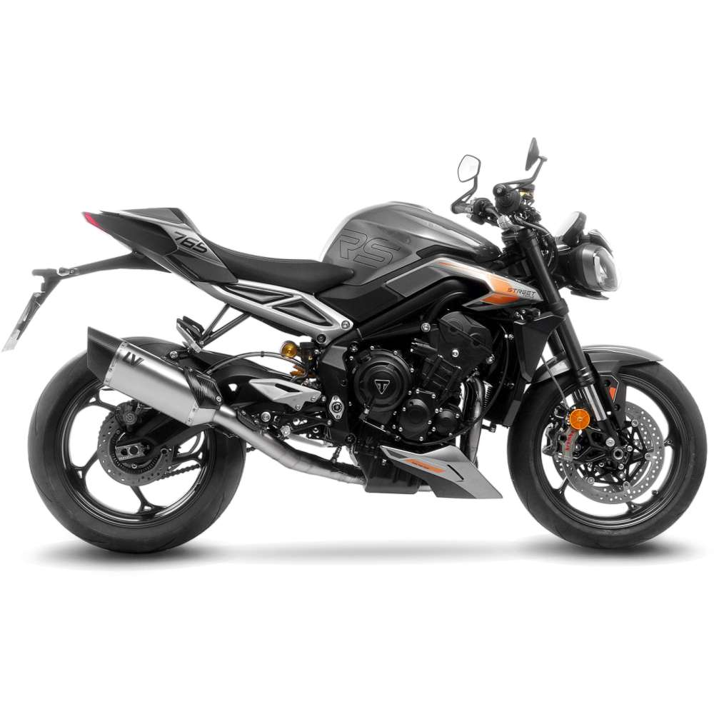 Leovince 15608TU Lv-14 R Full Exhaust Titanium Ti Muffler Street