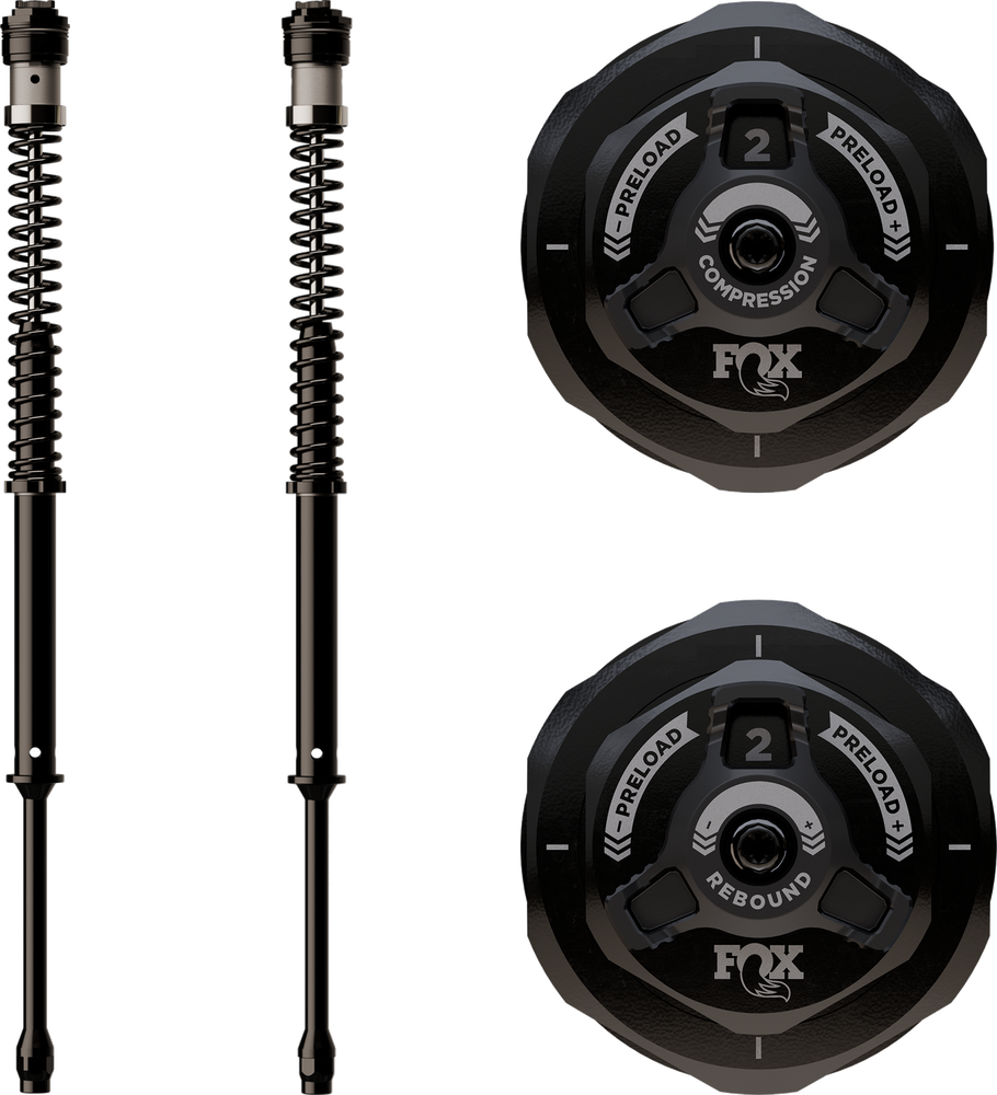 Fox 897-27421 Dual Adjustable Fork Cartridge kit Harley Softail M8