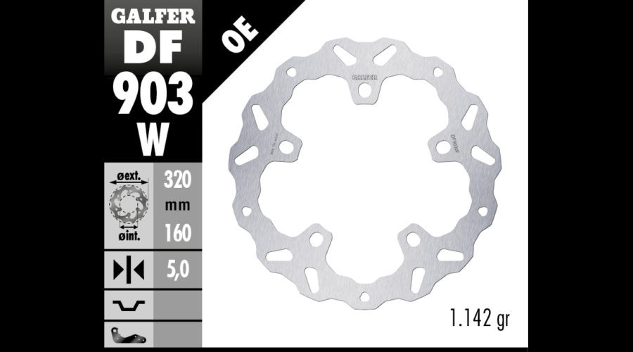 Galfer Pair 2qty 12.5
