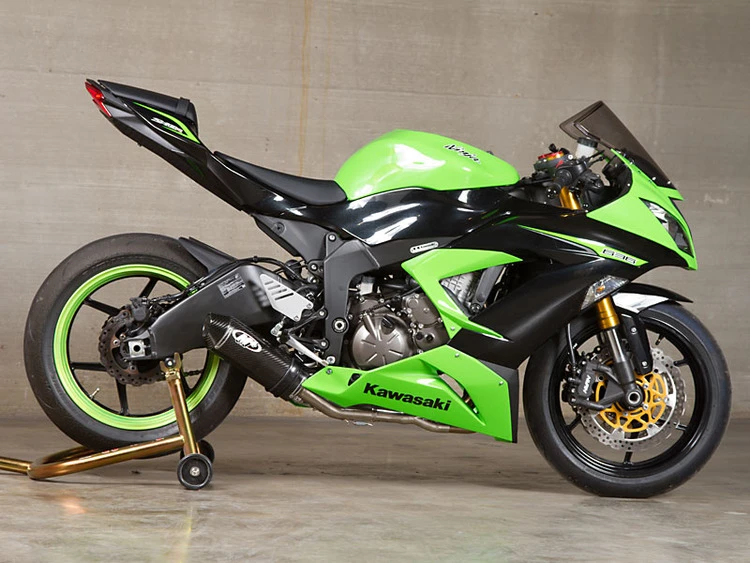M4 Ka6994 Carbon Cf Street Slayer Full Exhaust Zx6R 636 09-24 Zx-6R