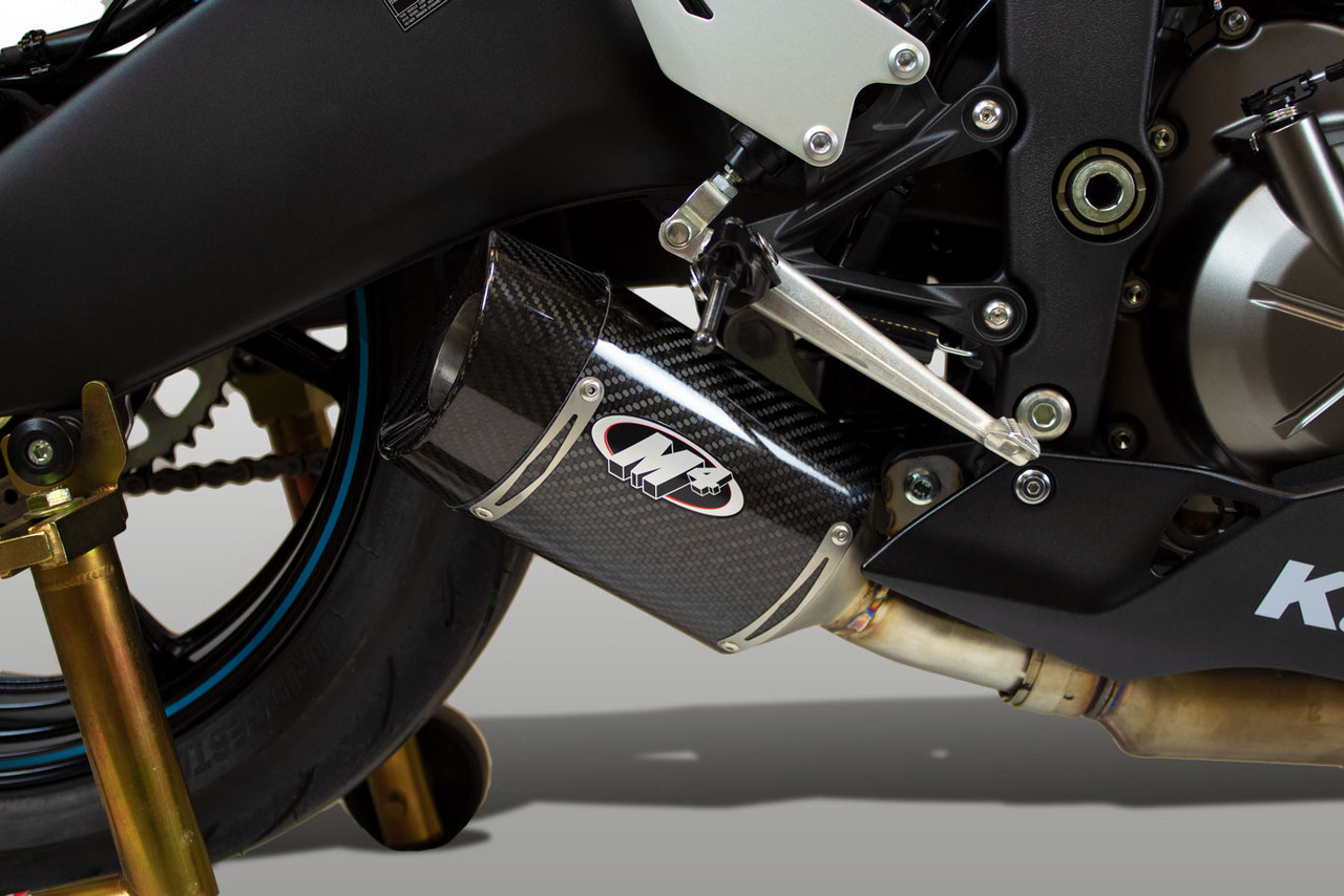 M4 KA6914 CARBON CF STREET SLAYER SO EXHAUST ZX6R 636 09-23