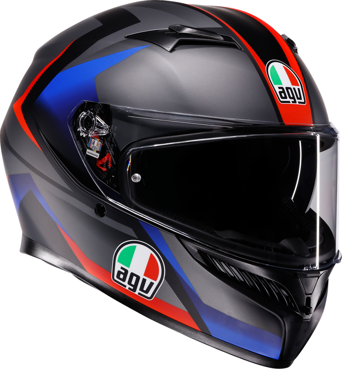 agv helmet medium K3 Motorcycle - Compound - Matte Black/Gray The scratch AGV K3 Mono Helmet